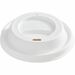 Eco Guardian 8 oz Fibre Sip Top Lids for Paper Cups - Fiber Body