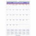 At-a-Glance Monthly Wall Calendar - Monthly - January 2024 - December 2024 - 1 Month Single Page Layout - 12" x 17" Sheet Size - Twin Wire - Ruled Daily Block, Six Month Reference, Eyelet, Bilingual, Hanging Hole, Yearly Calendar - 1 Each