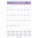 At-a-Glance Monthly Wall Calendar - Monthly - December 2023 - December 2024 - 1 Month Single Page Layout - 15 1/2" x 22 3/4" Sheet Size - Twin Wire - Ruled Daily Block, Six Month Reference, Eyelet, Bilingual, Hanging Hole, Yearly Calendar - 1 Each