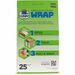 ipg Curby Wrap Recyclable Paper Cushioning Wrap Sheets - 15.25" (387.35 mm) Width x 25" (635 mm) Length - 25 Wrap(s) - Easy Tear, Non-scratching, Recyclable, Interlocking, Cushioned - Paper - 1Each