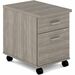 Offices To Go Newland 16"W Box/File Mobile Pedestal - 22.1" (561.34 mm) Height x 16" (406.40 mm) Width x 22.7" (576.58 mm) Depth - Total Drawer(s): 2 - Material: Thermofused Laminate (TFL) - For Office, Training, Meeting, Home Office - 1 Each