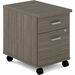 Newland Box/File Mobile Pedestal, Absolute Acajou - Offices to Go Newland Mobile Pedestal - 1 Box, 1 File - Absolute Acajou