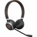Jabra Evolve 65 Headset - Microsoft Teams Certification - Stereo - USB Type C - Wireless - Bluetooth - 98.4 ft - Over-the-head - Binaural - Supra-aural - Noise Cancelling, Discreet Microphone