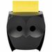 Post-it Owl Notes Dispenser Black - 3" (76.20 mm) x 3" (76.20 mm) Note - Black