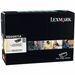 Lexmark X644A11A Black Return Program Toner Cartridge - Laser - 10000 Page - 1 Each