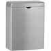 Bobrick Sanitary Napkin Disposal - 3.79 L Capacity - Wall Mountable, Hinged - 4.2" Height x 8" Width x 11" Depth - Stainless Steel - Satin - Silver - 1 Each