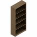Offices To Go Newland | 65.6"H Bookcase - 4 Shelve(s) - 3 Adjustable Shelf(ves) - Absolute Acajou Table Top - Back Panel, Adjustable Shelf, Leveling Glide, Adjustable Glide