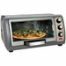 Hamilton Beach Toaster Oven - Toast, Bake, Broil - Black, Chrome