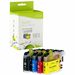 fuzion Remanufactured Standard Yield Inkjet Ink Cartridge LC103 - Black, Cyan, Magenta, Yellow - 4 / Pack - 600 pages