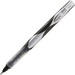 Integra Liquid Ink Rollerball Pens - Extra Fine Pen Point - 0.5 mm Pen Point Size - Black - Black Barrel - Metal Tip - 12 / Box