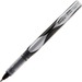 Integra Liquid Ink Rollerball Pens - Fine Pen Point - 0.7 mm Pen Point Size - Black - Black Barrel - Metal Tip - 12 / Box