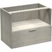 HDL Open Lateral File Storage - no top - File Drawer(s) - Finish: Winter Wood - Lockable Drawer - For File Storage - 1 Each