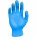 RONCO Biodegradable Nitrile Examination Gloves - 3.50 mil (0.09 mm) Thickness x 9.06" (230 mm) Glove Length - Medium Size - For Right/Left Hand - Nitrile - Blue - Latex-free, Biodegradable, Non-sterile, Textured Fingertip - For Examination, Food Service, 