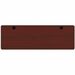 Heartwood 72" Rectangle Top - Figured Mahogany Rectangle, Thermofused Laminate (TFL) Top - 72" (1828.80 mm) Table Top Width x 24" (609.60 mm) Table Top Depth x 1" (25.40 mm) Table Top Thickness - Commercial - Assembly Required - Laminate Top Material