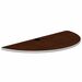 Heartwood Tucana Half Round Table - Figured Mahogany Half-round Top - 48" (1219.20 mm) Table Top Width x 24" (609.60 mm) Table Top Depth x 1" (25.40 mm) Table Top Thickness - 1" (25.40 mm) Height - Commercial - Assembly Required - Thermofused Laminate (TFL) - Laminate