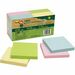 Redi-Tag 100% Recycled Self-Stick Notes, 3" x 3" , Assorted Pastel Colors, 1,200/Pack - 1200 x Assorted Pastel - 3" (76.20 mm) Flag/Note Width x 3" (76.20 mm) Flag/Note Length - 100 Sheets per Pad - Assorted Pastel - Self-stick, Water Based, Solvent-free Adhesive, Removable - Recycled - 12 / Pack