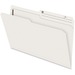 Pendaflex 1/2 Tab Cut Legal Recycled Top Tab File Folder - 8 1/2" (215.90 mm) x 14" (355.60 mm) - 2" (50.80 mm) Fastener Capacity - Top Tab Location - Right Tab Position - 10.5 pt. (3.70 mm) - Ivory - 10% Recycled - 100 / Box