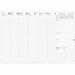 Quo Vadis Re-Fill Agenda - Weekly - August to August - 8:00 AM to 9:00 PM - Quarter-hourly - Monday - Saturday, 8:00 AM to 9:00 PM - Hourly - Sunday - 1 Week Double Page Layout - 8 17/64" (210 mm) x 11 11/16" (297 mm) Sheet Size - White Sheet - Stitched - Paper - 1 Each