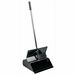 M2 Professional Metal Lobby Dustpan with Lid - Metal Handle - Metal - 1 / Each