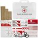 SAFE CROSS Federal First Aid Kit Type B - Plastic Case - 1 Each