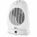 Royal Sovereign HFN-130/ Compact Oscillating Space Heater - Ceramic - Electric - 750 W to 1.50 kW - 2 x Heat Settings - 1500 W - 120 V AC - Oscillation - Room - Desktop, Floor, Portable - White