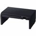 Bostitch Konnect Monitor Riser - Desk, Desktop - Plastic, Rubber - Black - For Monitor, Smartphone, Notebook, Accessories - Drawer, Adjustable, SmartPhone Holder, Cord Management, Rubber Feet, Durable, Cable Management