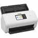 Brother ADS-3350W Sheetfed Scanner - 600 x 600 dpi Optical - 48-bit Color - 40 ppm (Mono) - 40 ppm (Color) - Color, Monochrome, Grayscale Scan - Duplex Scanning - Plain Paper, Thin Paper, Thick Paper, Recycled Paper, Business Card, Plastic Card - Wireless