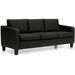 Offices To Go Suburb Sofa Series 3-Seater Sofa LuxPlus Fabric Black