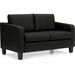Offices To Go Suburb Sofa Series Two Seat LuxPlus fabric Black