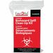 First Aid Central Standard Biohazard Spill Clean-up Kit - 7.99" (203 mm) Height x 10" (254 mm) Width x 2.01" (51 mm) Depth - 1 Each