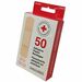 Canadian Red Cross Plastic Bandages - 0.75" x 3" - - 0.75" (19.05 mm) Width x 3" (76.20 mm) Length - Plastic - 50 / Box