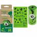 Riley & Rex Basics Eco-Friendly Poop Bags - Leak Proof, Eco-friendly, Dispenser - 4 / Pack