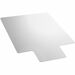 Floortex Hard-Floor Chair Mat - Hard Floor, Chair - 53" (1346.20 mm) Length x 45" (1143 mm) Width - Lipped - Vinyl - 1 Each