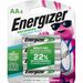 Energizer Recharge NiMH AA Batteries - For Multipurpose - Battery Rechargeable - AA - 2300 mAh - 1.2 V DC - 4 / Pack