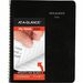 At-A-Glance DayMinder Ruled Wirebound Weekly Planner - Julian Dates - Weekly - 1 Year - January 2022 till December 2022 - 1 Week Double Page Layout - 6 7/8" x 8 3/4" Sheet Size - Wire Bound - Black - Paper, Simulated Leather - 1 Each