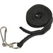 SICURIX Hook N' Loop Safety Lanyard - 1 Each - 36" (914.40 mm) Length - Black - Nylon