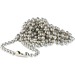 SICURIX Beaded ID Chain-25/Pk - 25 / Pack - 36" (914.40 mm) Length - Silver - Nickel Plated