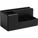 Rolodex Wood Tones Desktop Organizer - 4 Compartment(s) - Desktop - Non-skid Base - Wood - 1 Each