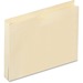 Pendaflex Letter Recycled File Jacket - 8 1/2" x 11" - 1" Expansion - Manila - 50 / Box