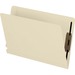 Pendaflex Letter Recycled End Tab File Folder - 8 1/2" x 11" - 3/4" Expansion - 2 Fastener(s) - 2" Fastener Capacity for Folder - Manila - 10% Recycled - 50 / Box