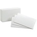 Oxford Blank Index Card 3 in x 5 in White - pack/100