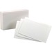 Oxford Ruled Index Cards - 4" x 6" - 85 lb Basis Weight - 100 / Pack - Sustainable Forestry Initiative (SFI) - White