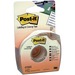 Post-it® Notes - 1" (25.40 mm) Width x 58.3 ft Length - 6 Line(s) - White Tape - Removable - 1 / Roll - Yellow
