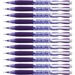 Pentel Icy Mechanical Pencil - #2 Lead - 0.7 mm Lead Diameter - Refillable - Black Lead - Violet Barrel - 1 Dozen