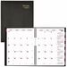 Brownline CoilPro Monthly Planner (14 Months) , 11" x 8-1/2" , English, Black - Julian Dates - Monthly - 14 Month - December 2026 to January 2028 - 1 Month Double Page Layout - Letter - 8 1/2" (215.90 mm) x 11" (279.40 mm) Sheet Size - Twin Wire - Black - 1 Each
