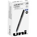 uniball&trade; Onyx Rollerball Pens - Fine Pen Point - 0.7 mm Pen Point Size - Blue - Metal Tip - 1 Dozen