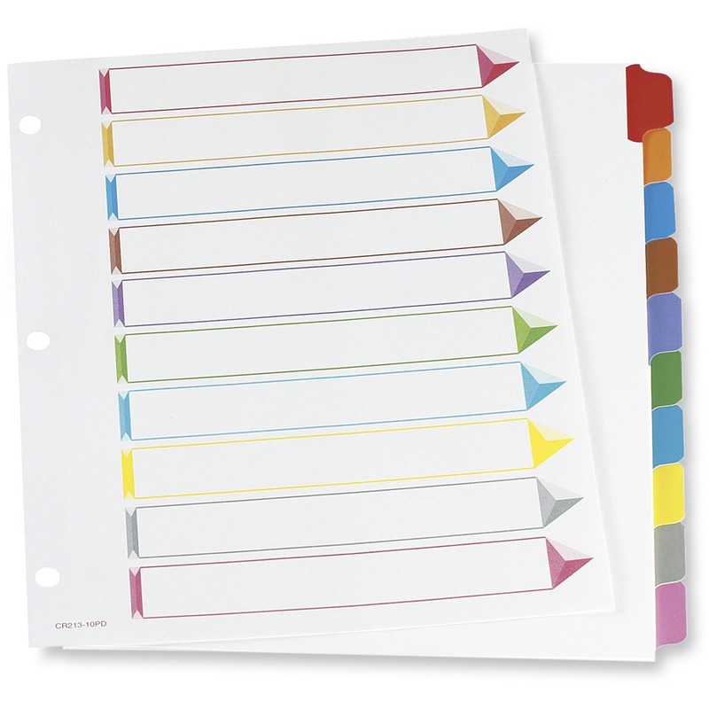 Oxford Color Coded Index Divider