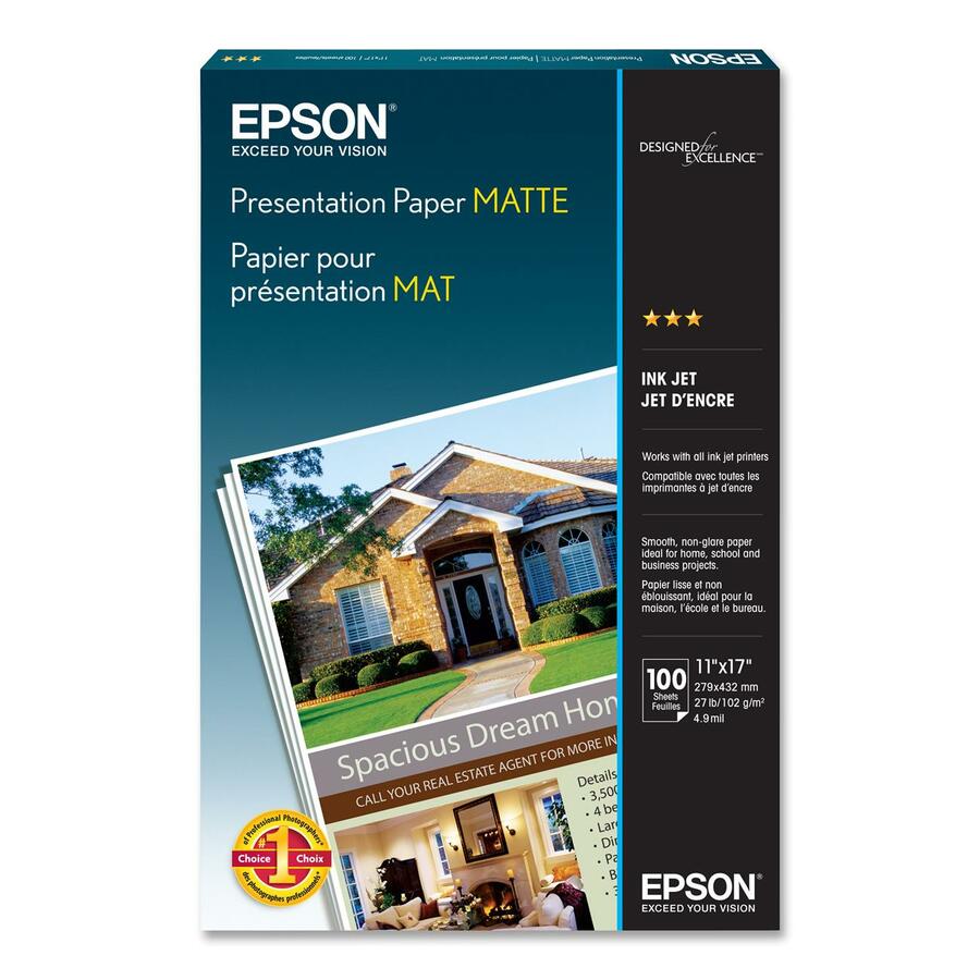 Epson Matte Inkjet Presentation Paper