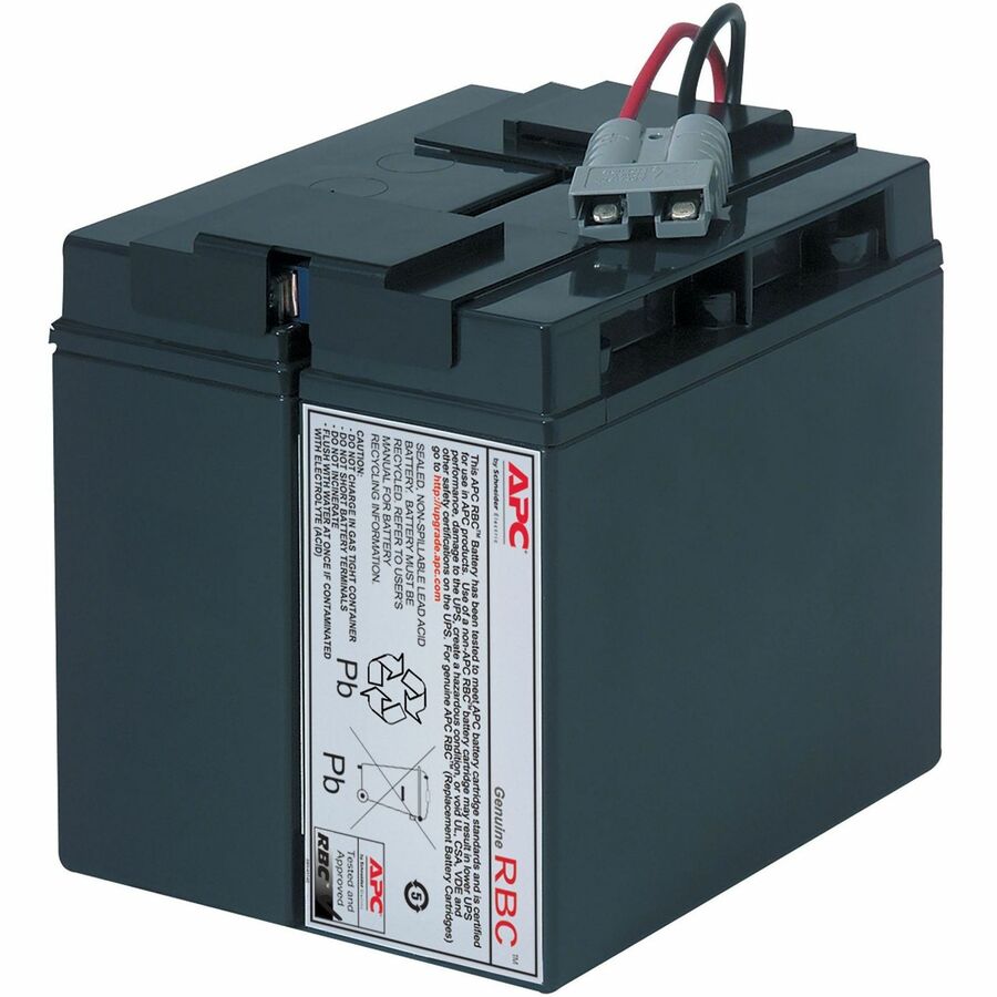 APC Replacement Battery Cartridge for Smart-UPS Line Interactive, 24V 17Ah lead-acid battery, 2-year repair or replace warranty