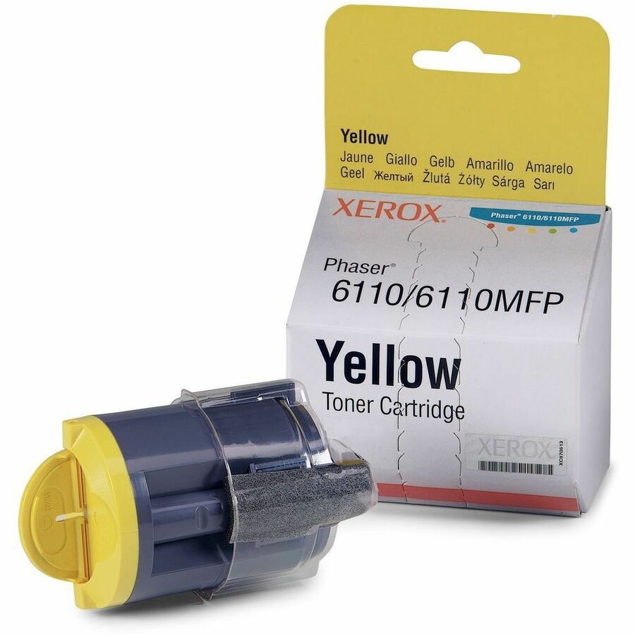 Xerox Genuine Phaser™ 6110/6110MFP Yellow Toner Cartridge